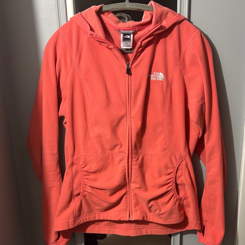 North Face Fleece Hoodie Large
